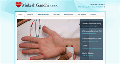 Desktop Screenshot of gandhiinternalmedicine.com
